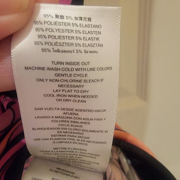 Michael Kors Dress Size 2P Plum Blossom Calabasas Paisley Sheath Jersey Knit - Picture 7 of 8